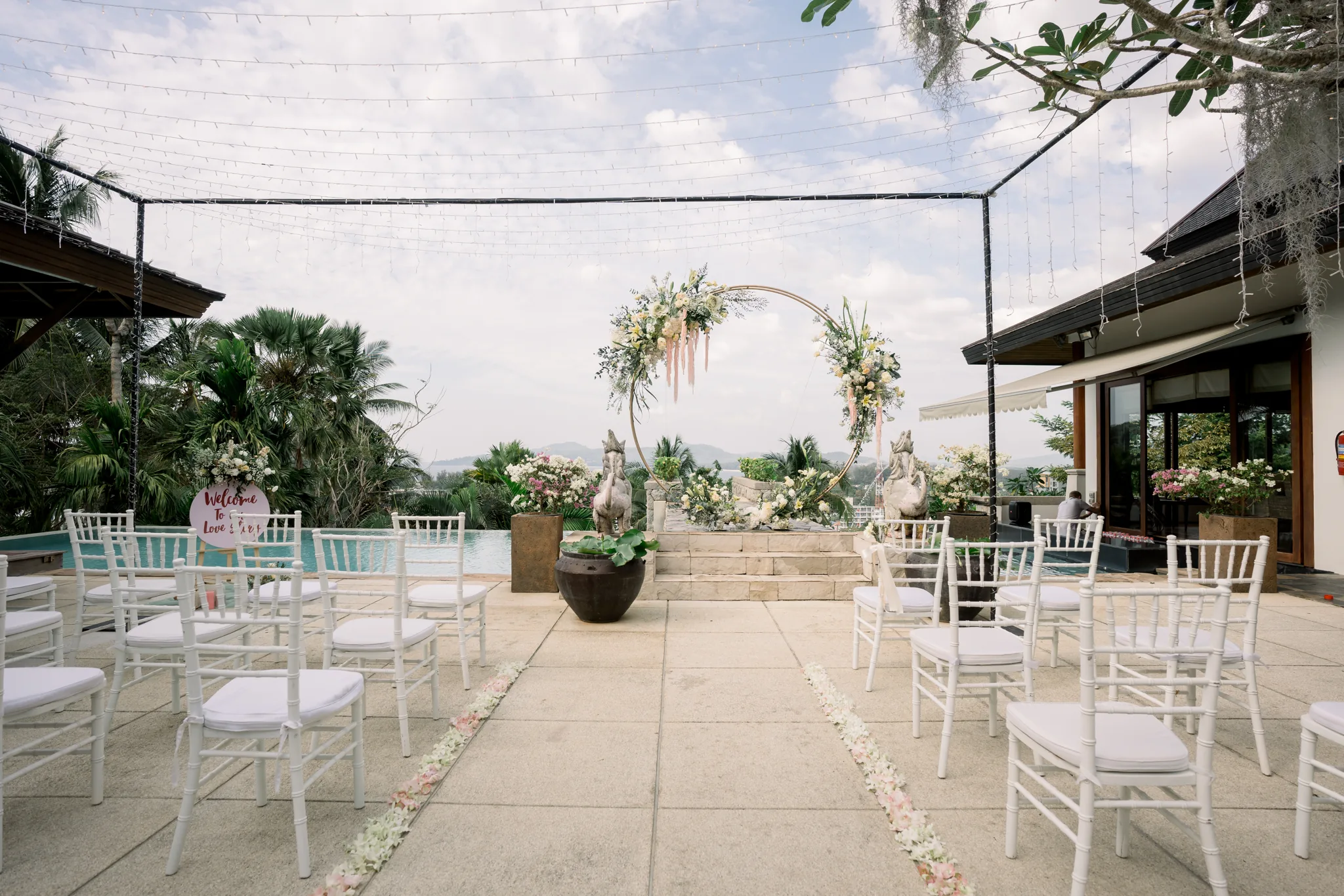 Kirsty & Jonathan — Villa Sanyanga, February 2023 — Phuket wedding florals by Supparin