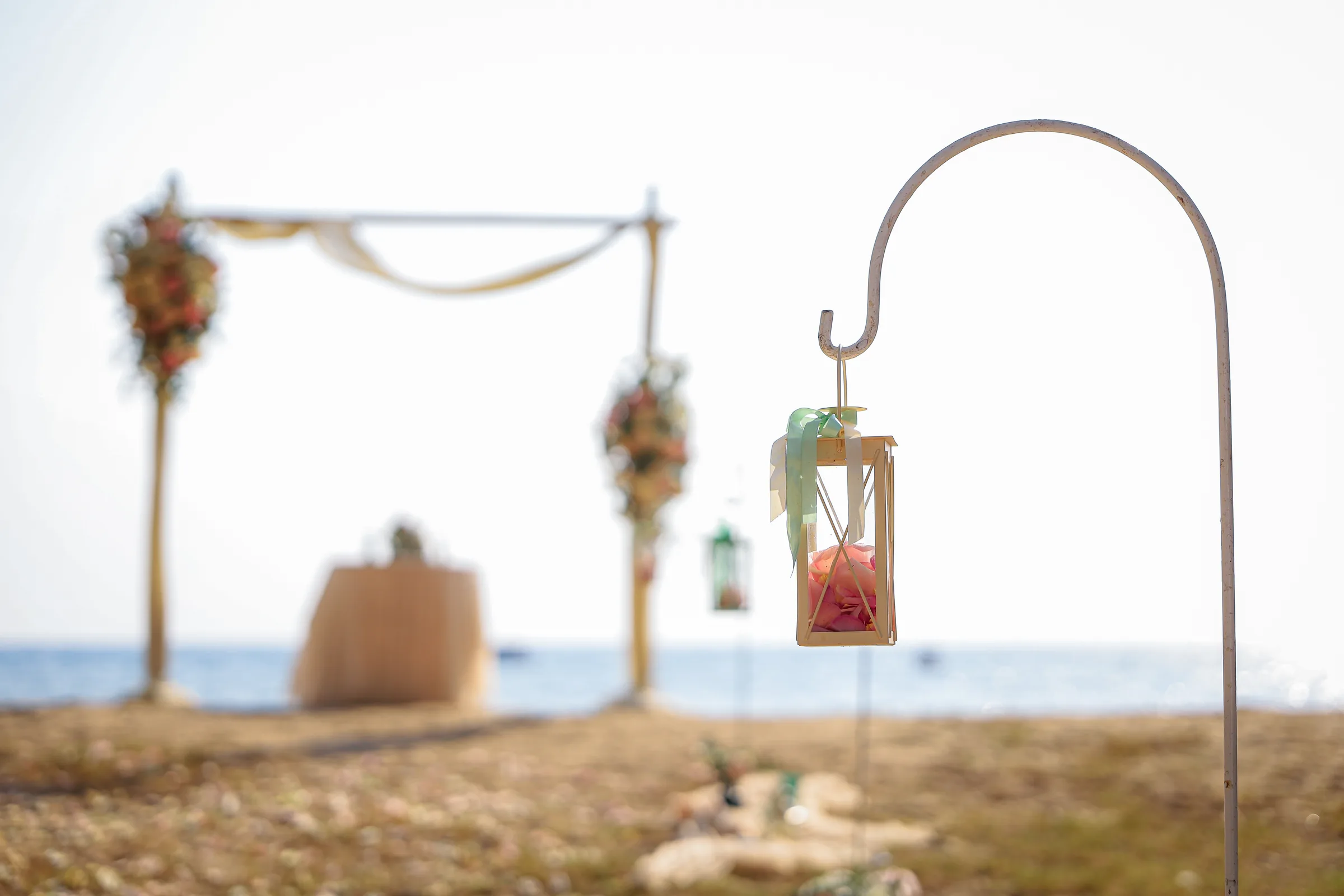 Abby & Adrian — Beach Elopement, February 2026 — Phuket wedding florals by Supparin