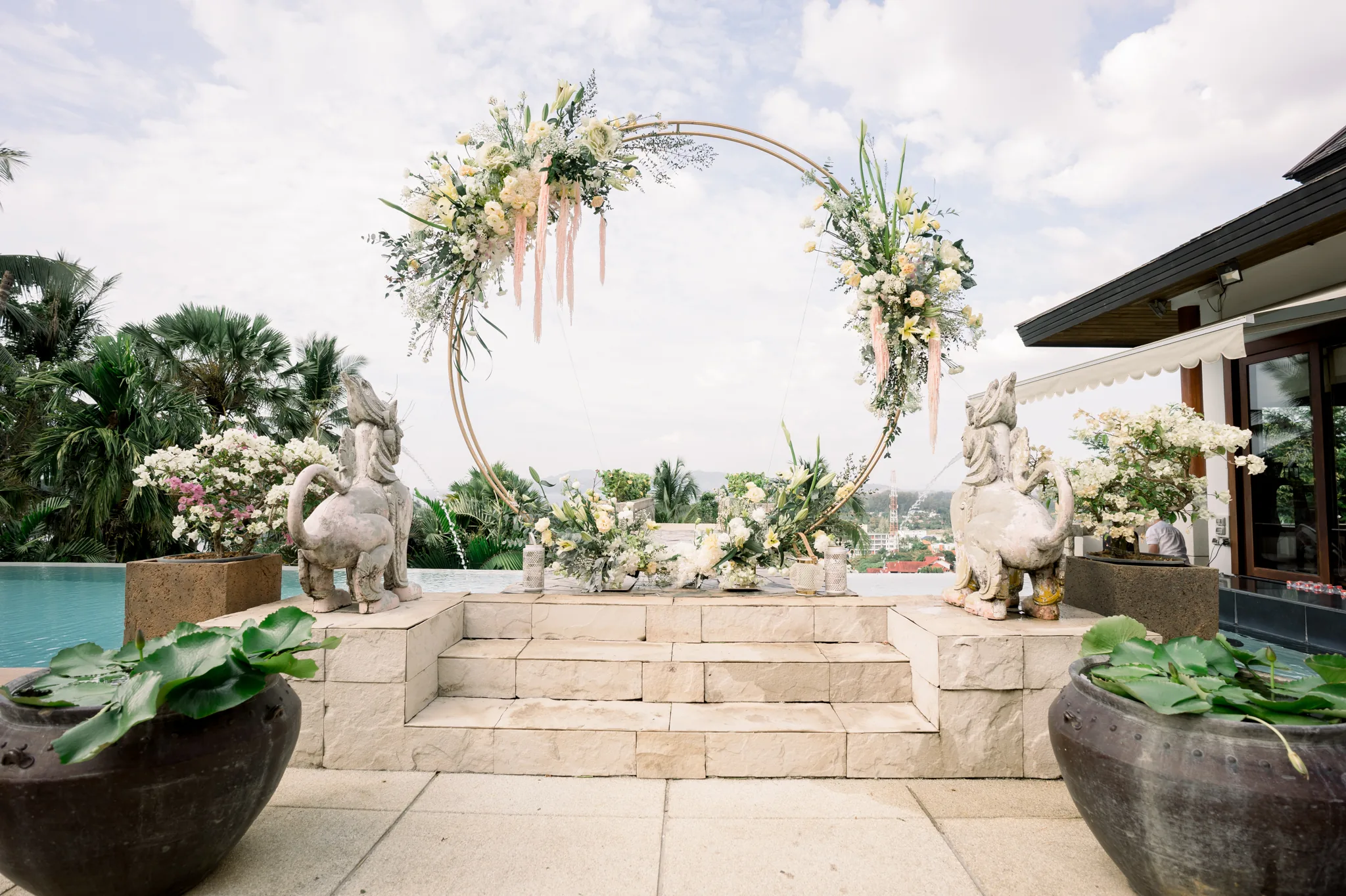 Kirsty & Jonathan — Villa Sanyanga, February 2023 — Phuket wedding florals by Supparin