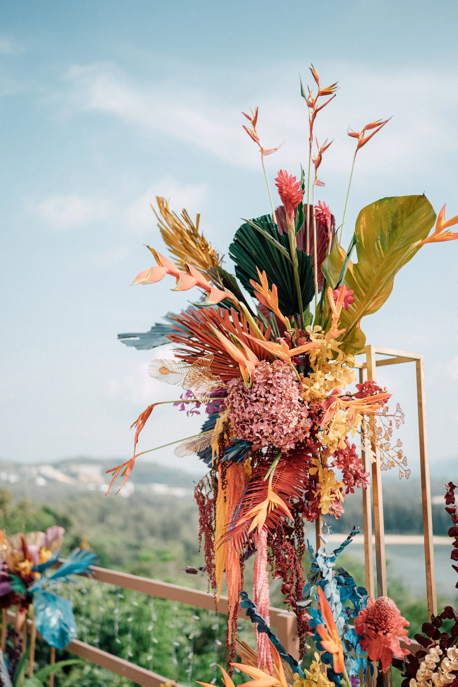 Imaan & Tushar — Anantara Layan Resort, February 2023 — Phuket wedding florals by Supparin